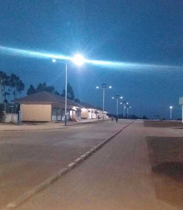 白银市非洲科特迪瓦太阳能路灯工程